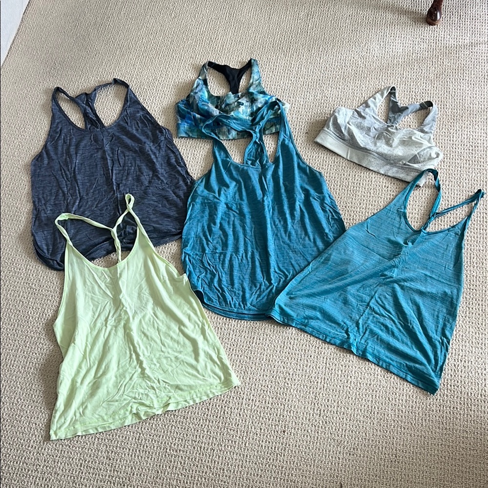 Lululemon Tanks and Sports Bras